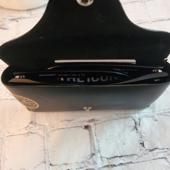 RAY-BAN WAY FARER BLACK SUNGLASSES MADE IN ITALY RB2140 9O1 54018 3N - Picture 11 of 13